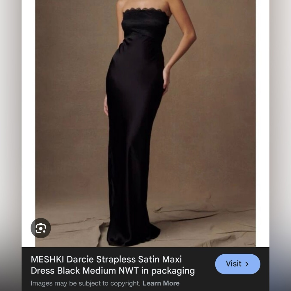 Meshki Black Maxi Dress